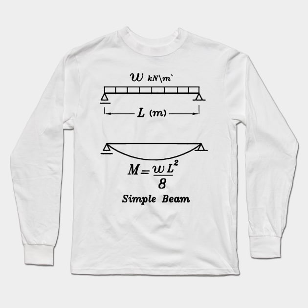 civil engineer -waleed Long Sleeve T-Shirt by Waleed Mahmud